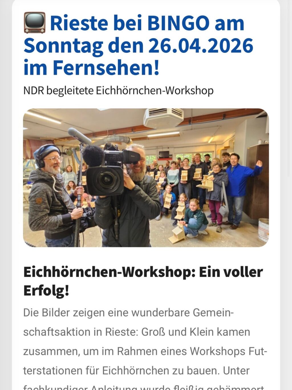 Instagram post from tischlerei.eckelmann. This post is in position 0.